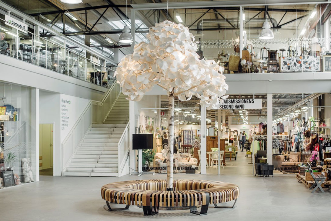 O primeiro shopping de bens reciclados do mundo