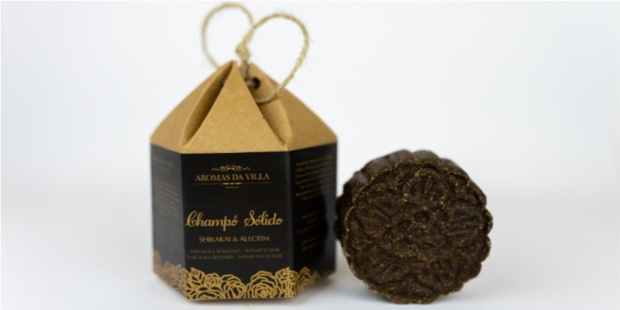 Aromas da Villa lança champô sólido artesanal e vegan