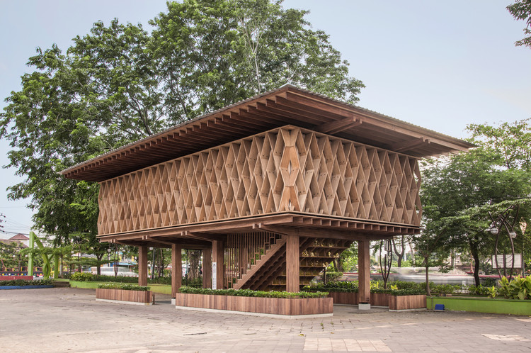 Warak Kayu: esta micro biblioteca é um exemplo de sustentabilidade