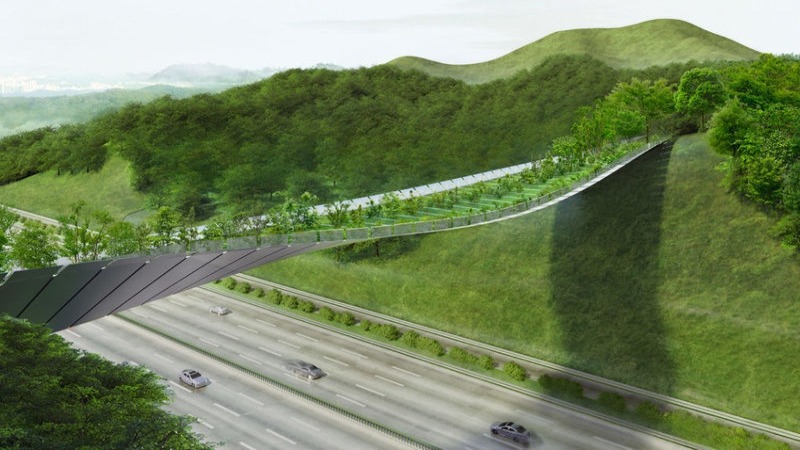 Suécia vai construir várias pontes verdes sobre estradas e ferrovias