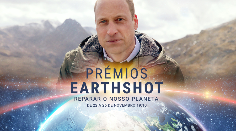 Príncipe William e David Attenborough juntos em nova série televisiva pelo Planeta