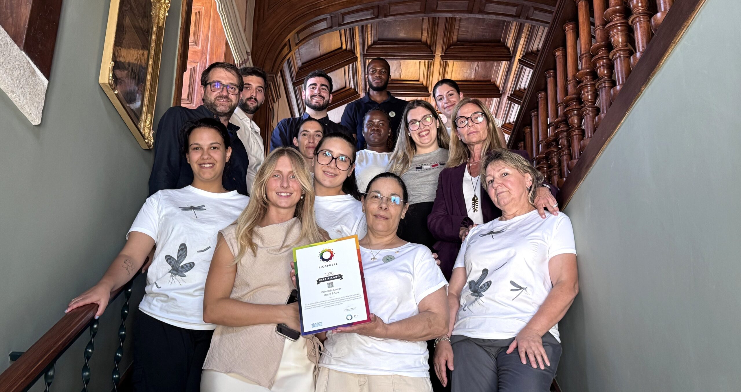 Valverde Santar Hotel & Spa recebe Certificação Biosphere e reforça compromisso com um turismo mais sustentável