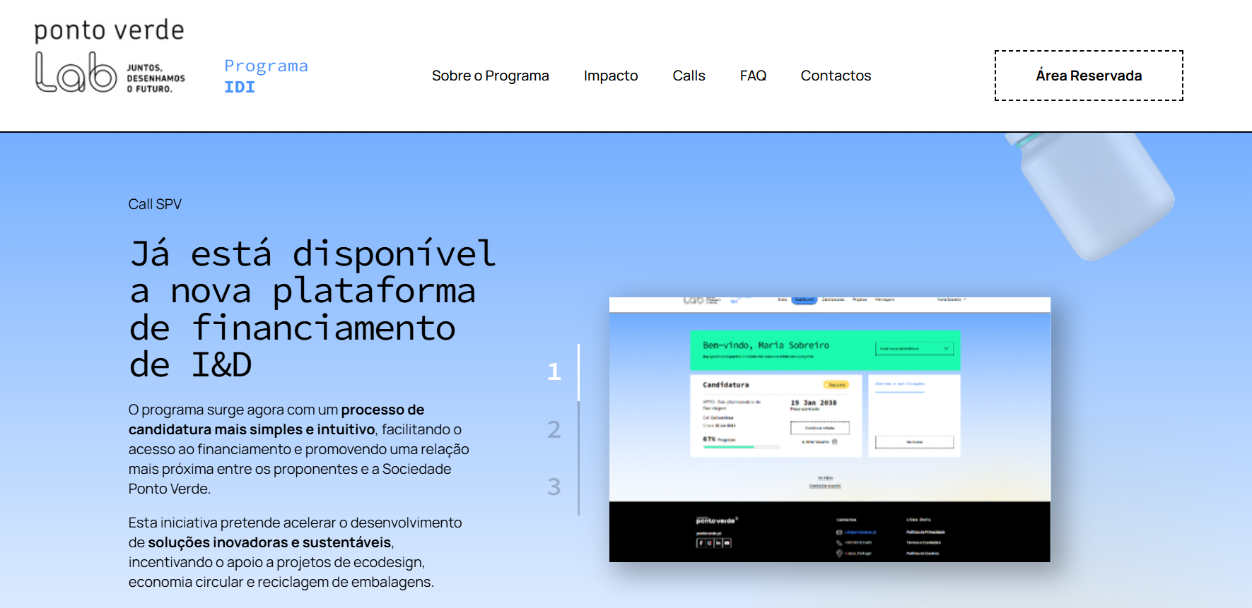 Sociedade Ponto Verde lança plataforma para apoiar projetos de inovação na reciclagem e economia circular
